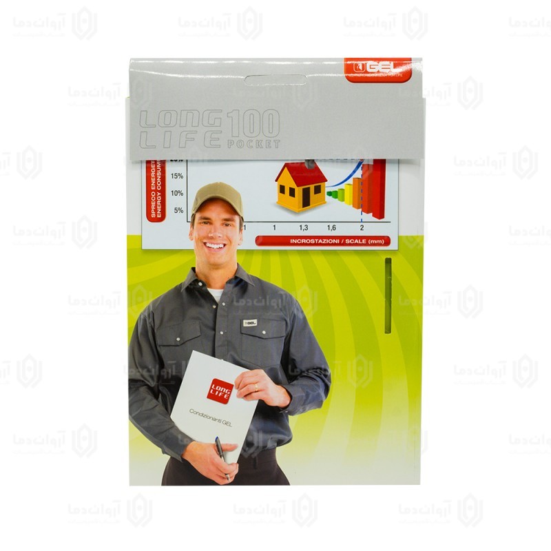پودر محافظ سیکل شوفاژ GEL LL100 ایتالیا - 100 گرمی