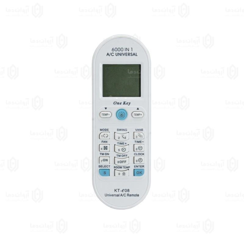ریموت کنترل کولر گازی همه کاره KT-e08