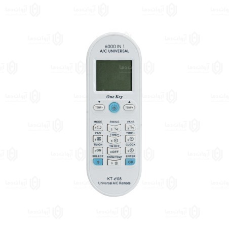 ریموت کنترل کولر گازی همه کاره KT-e08