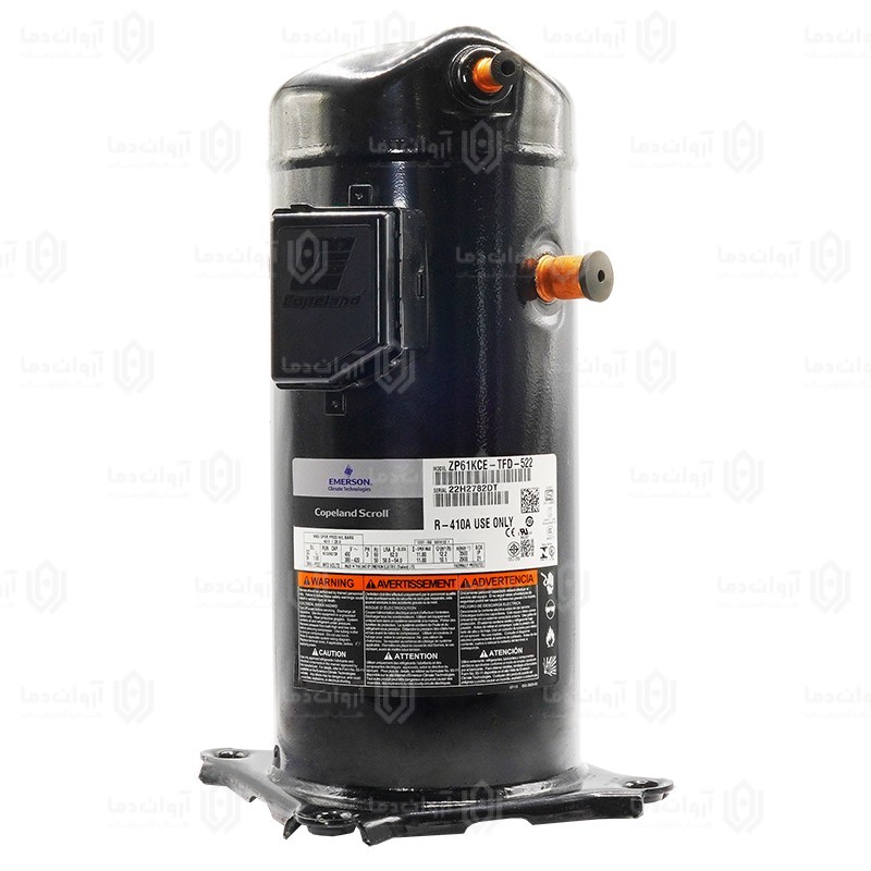 کمپرسور اسکرال ZP61 KCE TFD Copeland