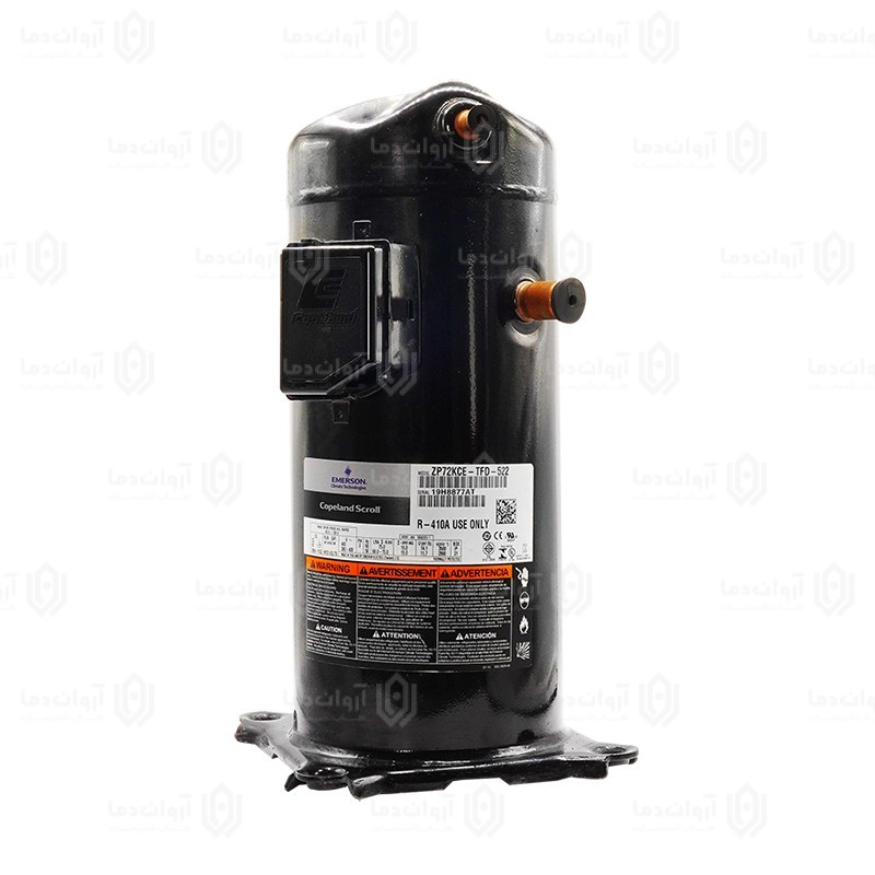 کمپرسور اسکرال ZP72 KCE TFD Copeland