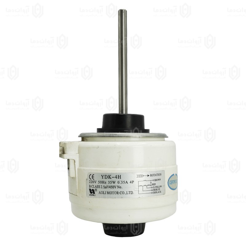 موتور فن پنل کولر گازی AC - کد 28 (استوک)