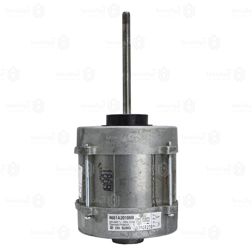 موتور فن پنل کولر گازی AC - کد 38 (استوک)