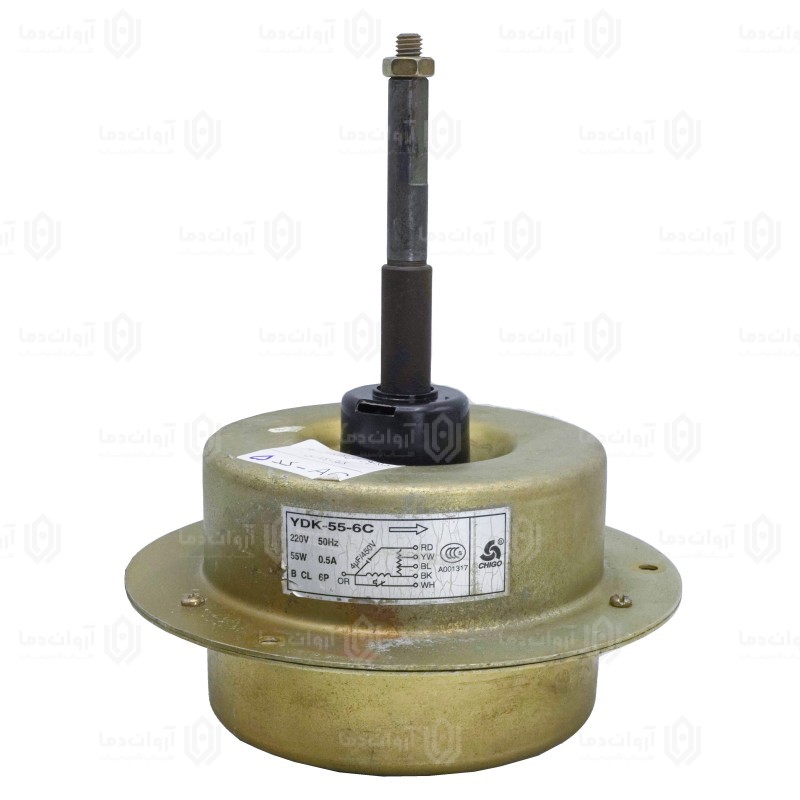 موتور فن کندانسور کولر گازی AC - کد 5 (استوک)