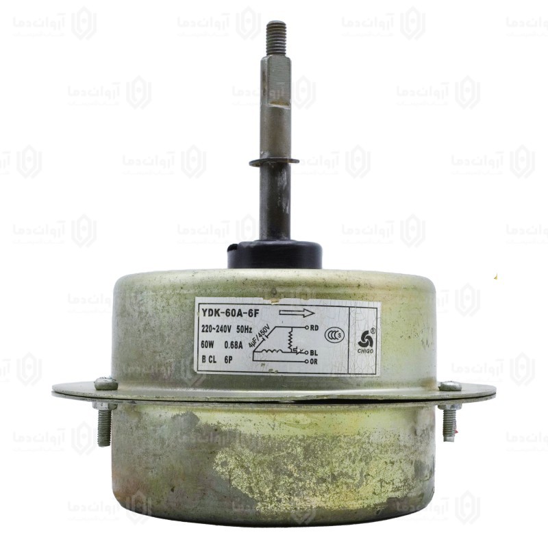 موتور فن کندانسور کولر گازی AC - کد 7 (استوک)
