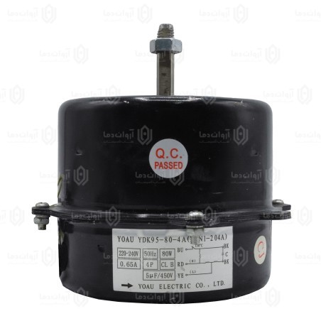 موتور فن کندانسور کولر گازی AC - کد 21 (استوک)