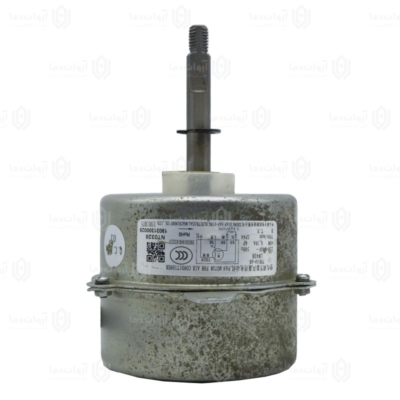 موتور فن کندانسور کولر گازی AC - کد 25 (استوک)