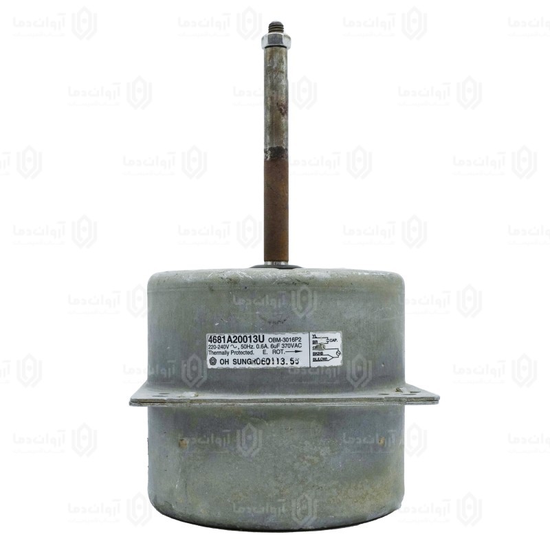 موتور فن کندانسور کولر گازی AC - کد 55 (استوک)