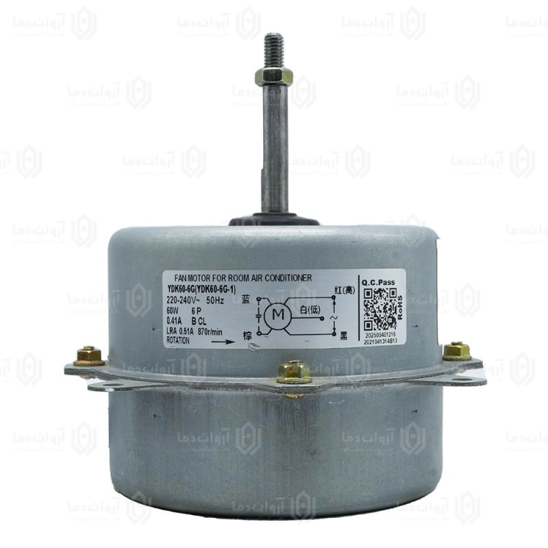 موتور فن کندانسور کولر گازی AC - کد 65