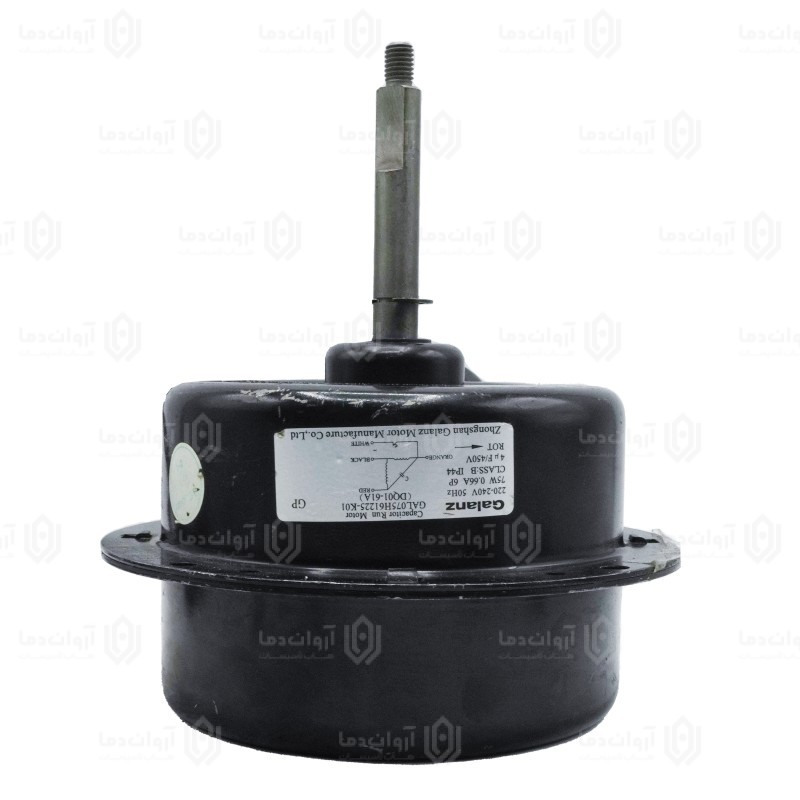 موتور فن کندانسور کولر گازی AC - کد 77 (استوک)