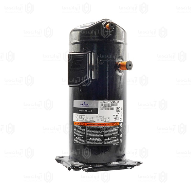 کمپرسور اسکرال ZR61 KCE TFD Copeland