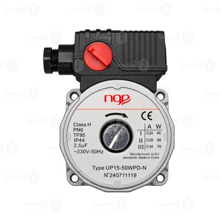 پمپ پکیج78وات ان جی پی(NGP) UP 15-5 0WPD-Nجایگزین ویلو(WILO)