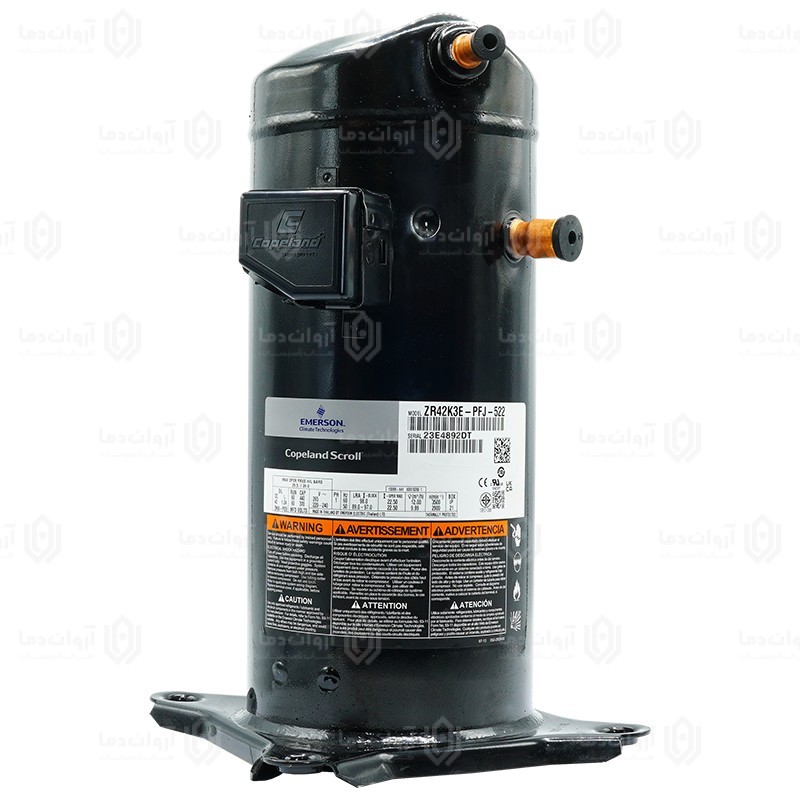 کمپرسور اسکرال ZR48 K3E PFJ Copeland