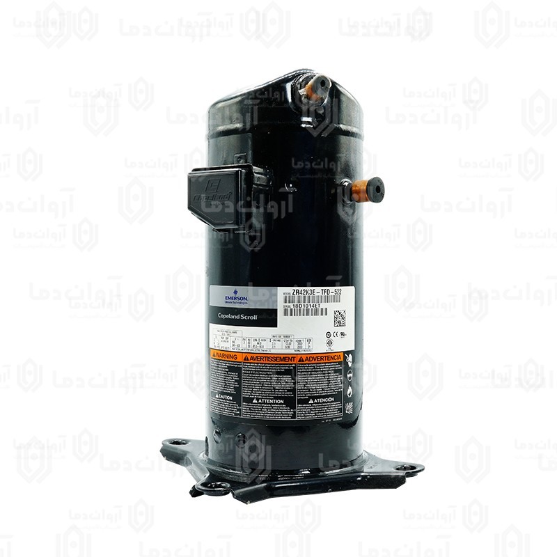 کمپرسور اسکرال ZR42 K3E TFD Copeland