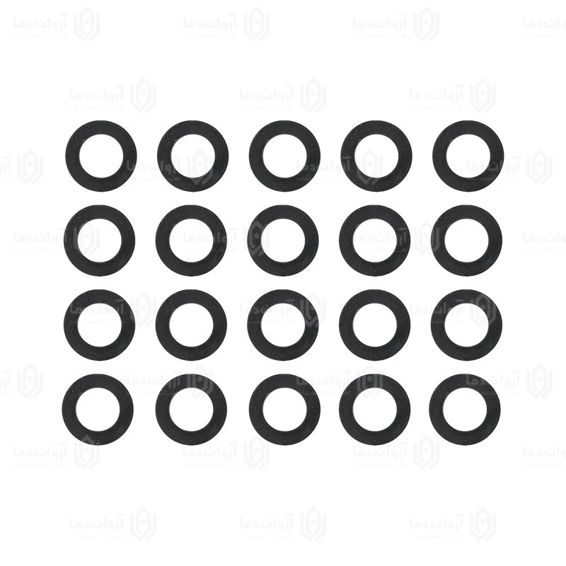 واشر لاستیکی 1/4 اینچ (20 عددی)