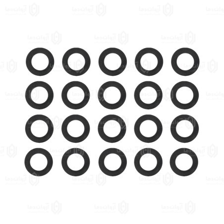 واشر لاستیکی 1/4 اینچ (20 عددی)