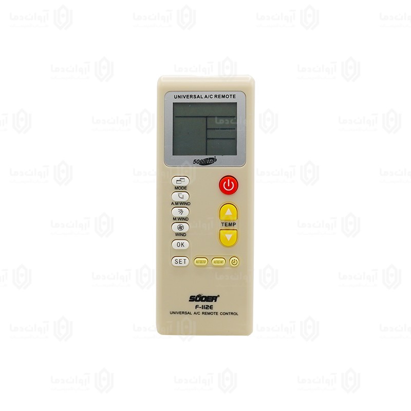 ریموت کنترل کولر گازی همه کاره F 112