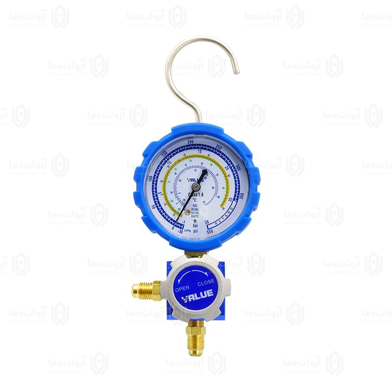 گیج تک ولیو فشار پایین آبی VMG-1-U-L