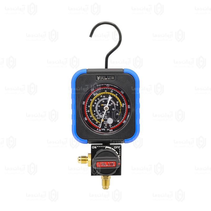 گیج تک ولیو ربع گرد فشار بالا  VRM-1B-0403